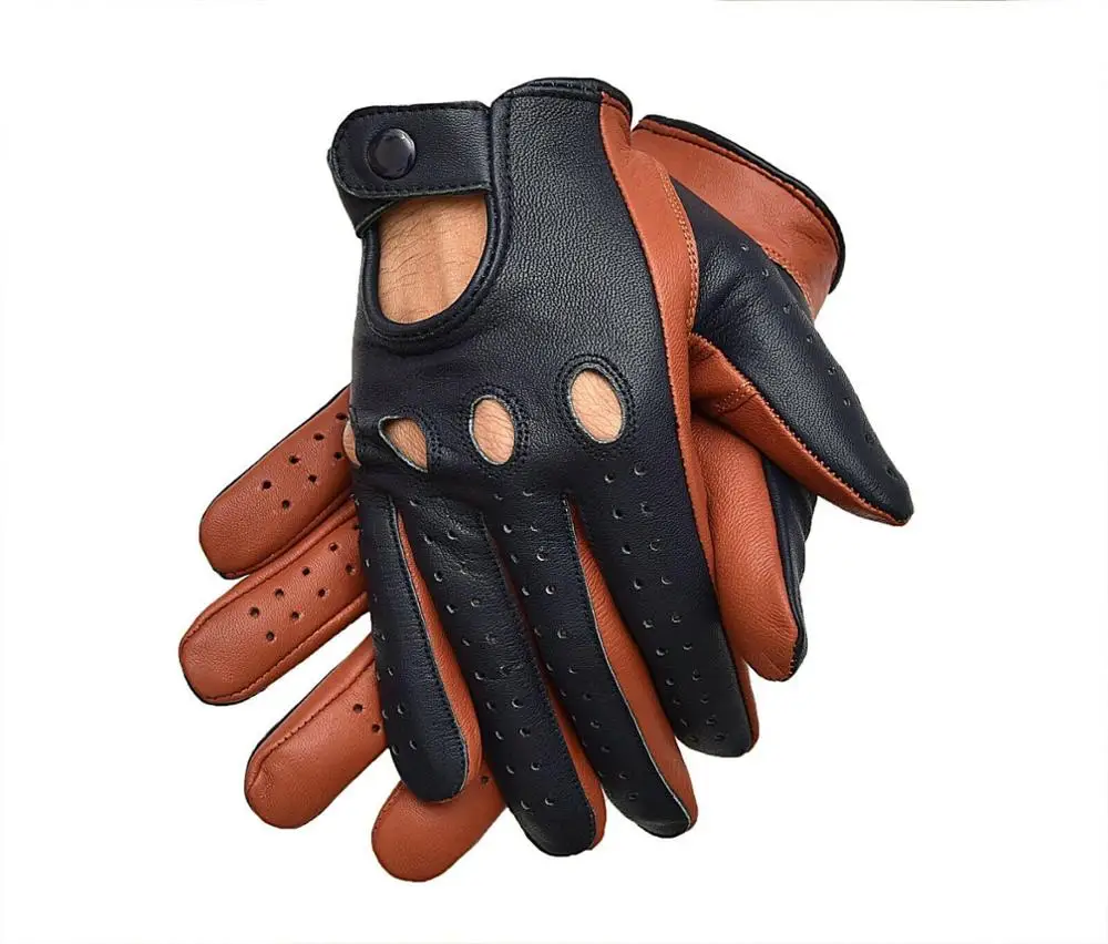 New Soft Driving Winter Season Gloves/Genuine Leather Mens Fashion Leather Gloves/Wholesale Men Driving Gloves