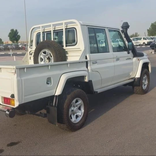 
Хорошее управление, используемый пикап Land Cruiser, праворулевой привод, двойная кабина, пикап 4,5 л V8 DIESEL TURBO WIT 