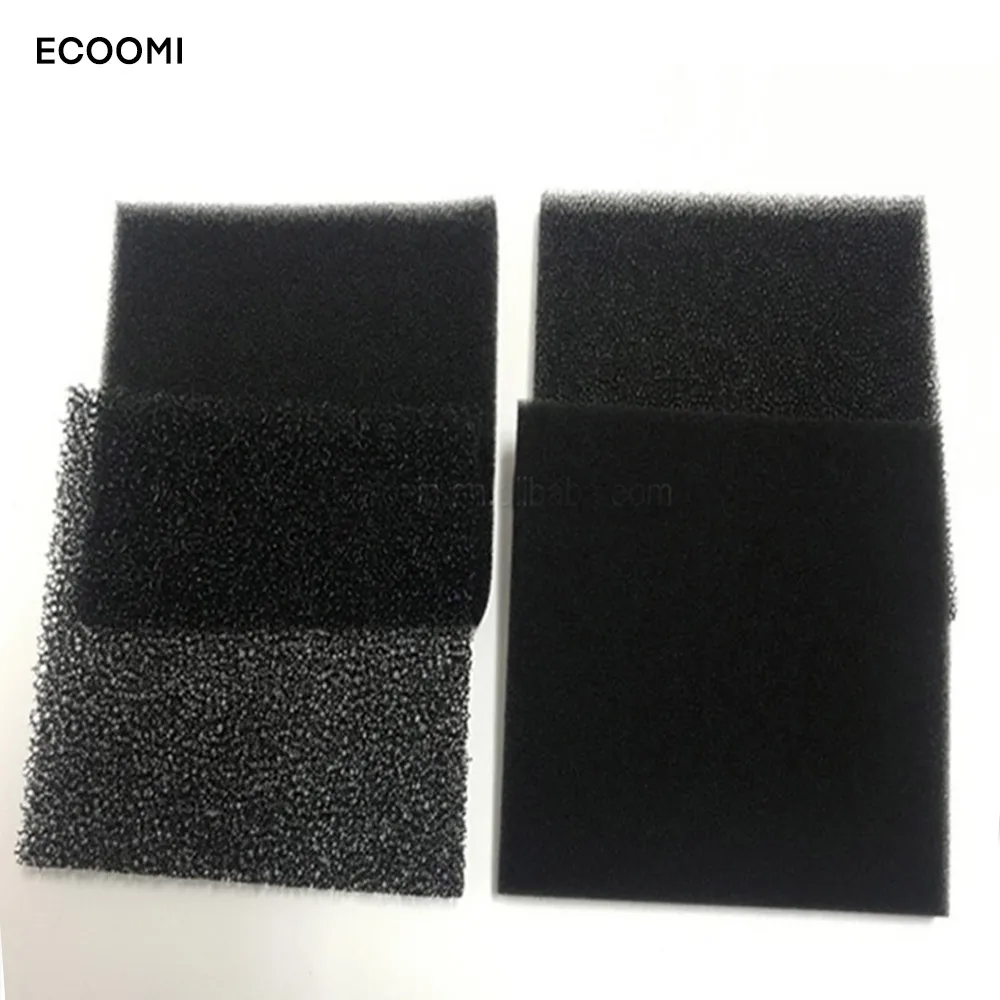 Custom 30ppi open cell foam sheets use as front grill of pro loud speaker