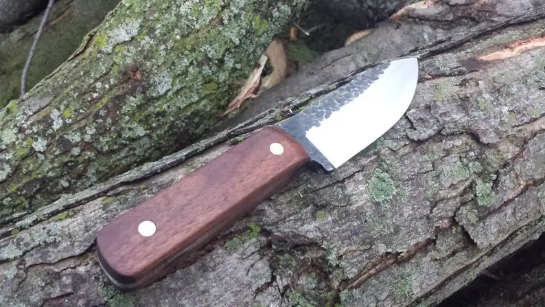 
7.5' inches Custom handmade Carbon steel skinning hunting knife outdoor camping tool 