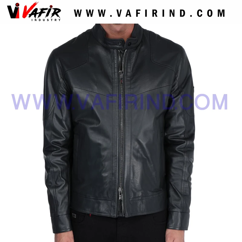 New style mens leather Jacket Fashion leather jacket men High Quality leather jackets