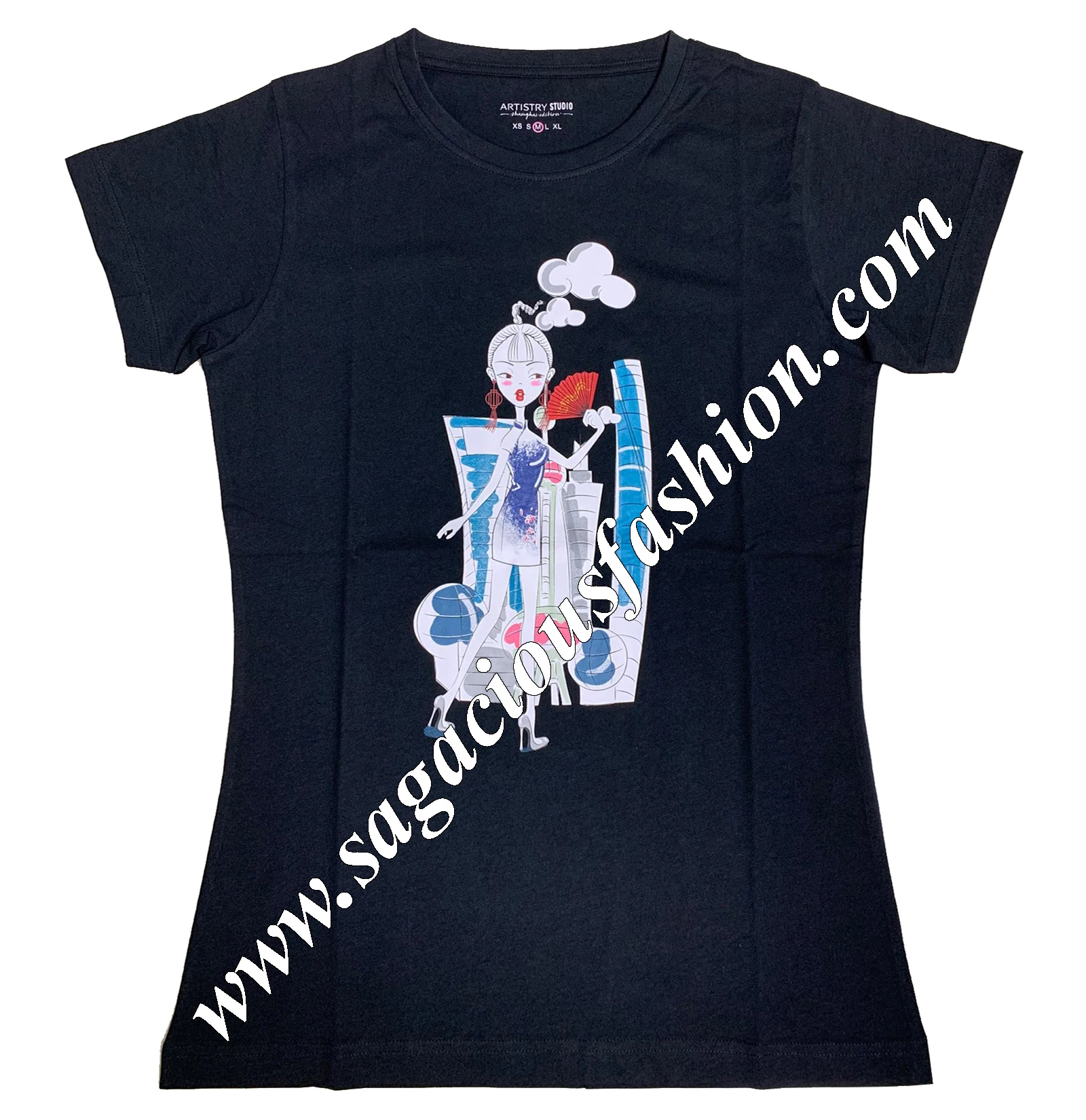 
Wholesale Customized Good Quality Woman t shirts / tops 