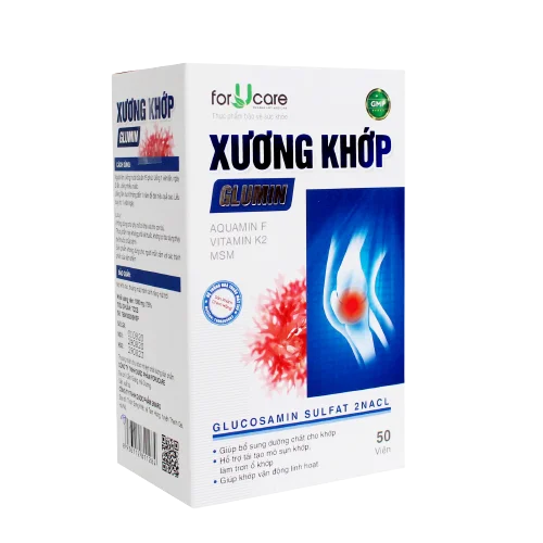 
Osteoarthritis Glumin - Box of 50 Tablets - Regenerate Cartilaginous Tissue 