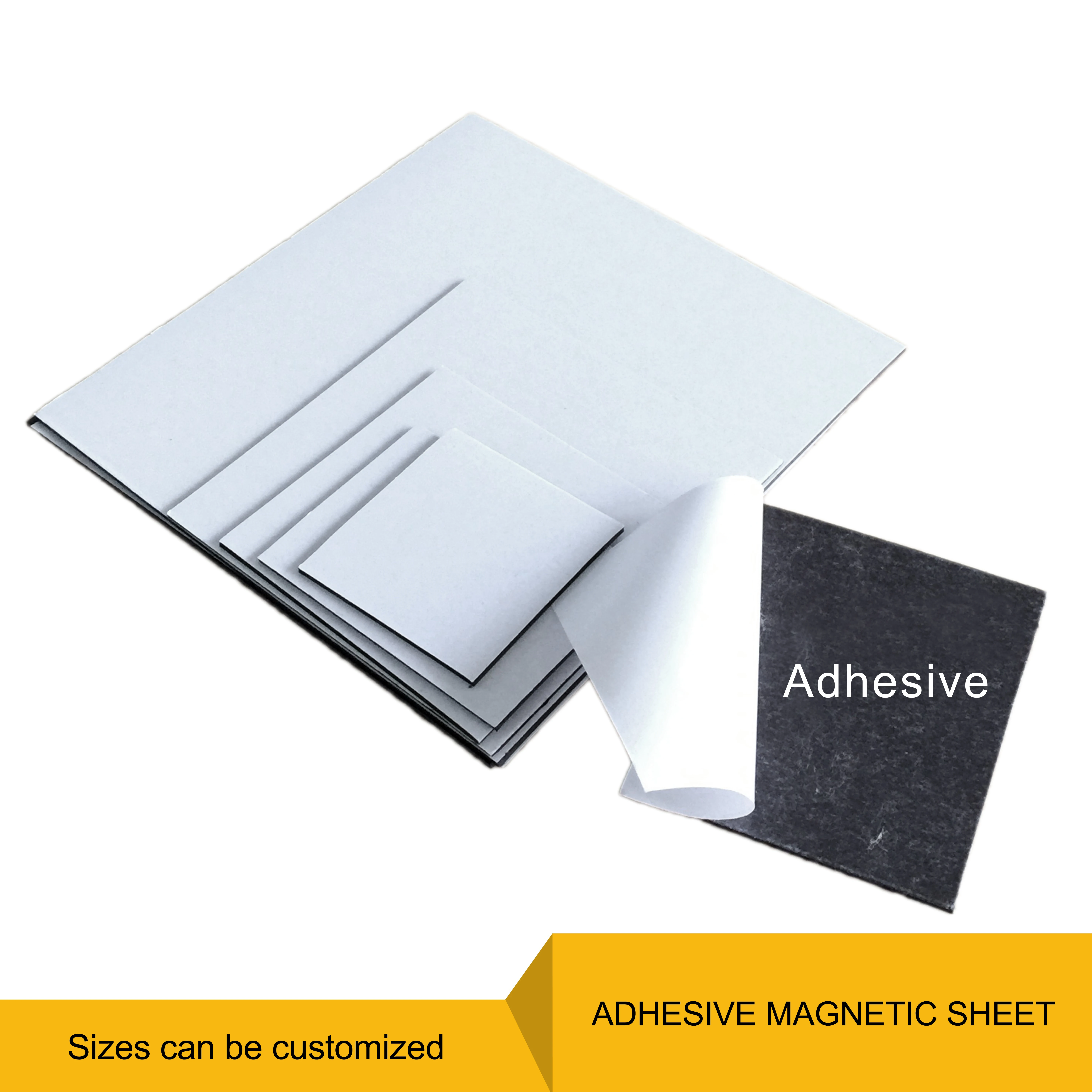 Super Strong Magnetic Bumper Sticker 4x12in Magnetic Sheets 2pk Blank White Strong Flexible Bumper Sticker Car Decals