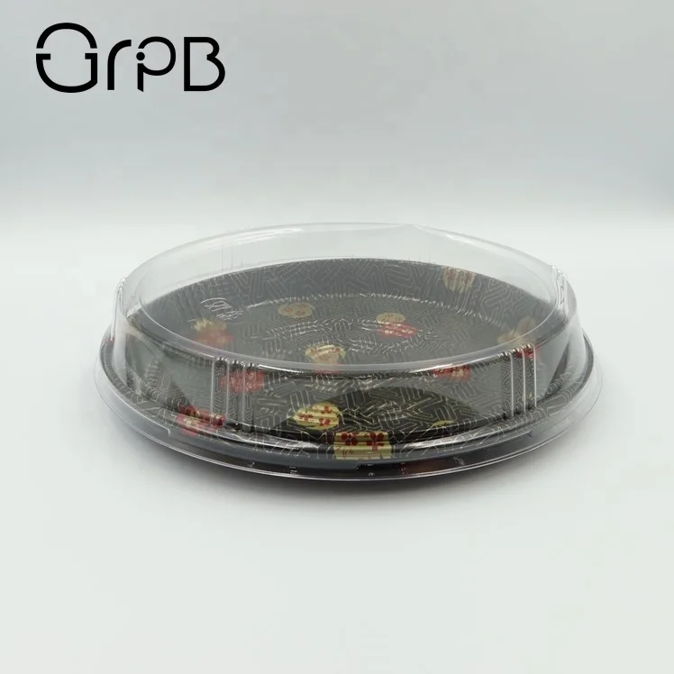 disposable food prep plastic packaging sushi plate