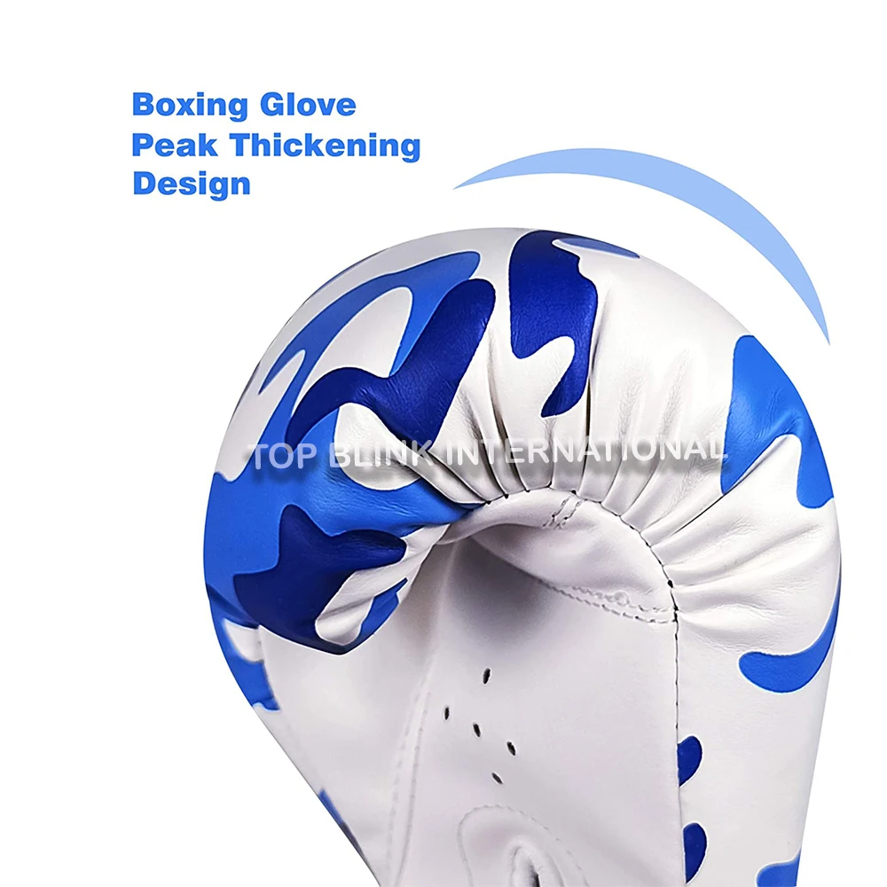 Custom Logo Manufacture Personalized PU Leather Lace Up Mma Winning Kickbox Kickboxing Gel Boxing Training Glove