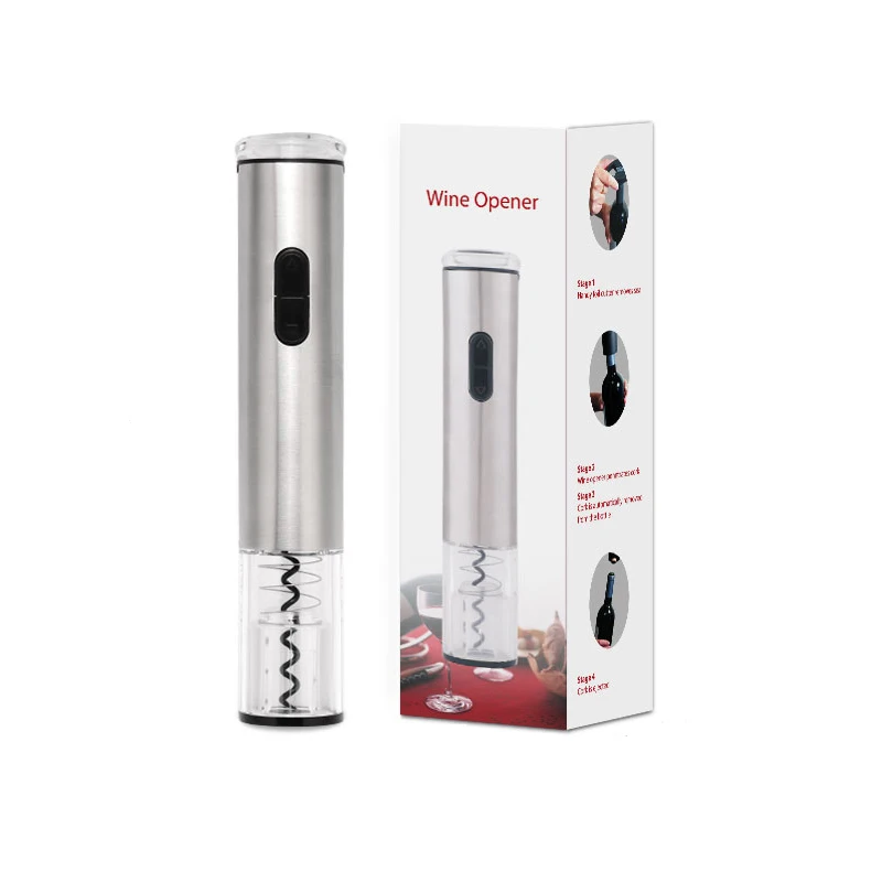 
Портативная электрическая открывалка для вина с перезаряжаемой сухой батареей для домашнего использования 