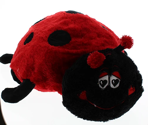 China factory custom plush ladybug wholesale cartoon stuffed ladybird plush insect toys