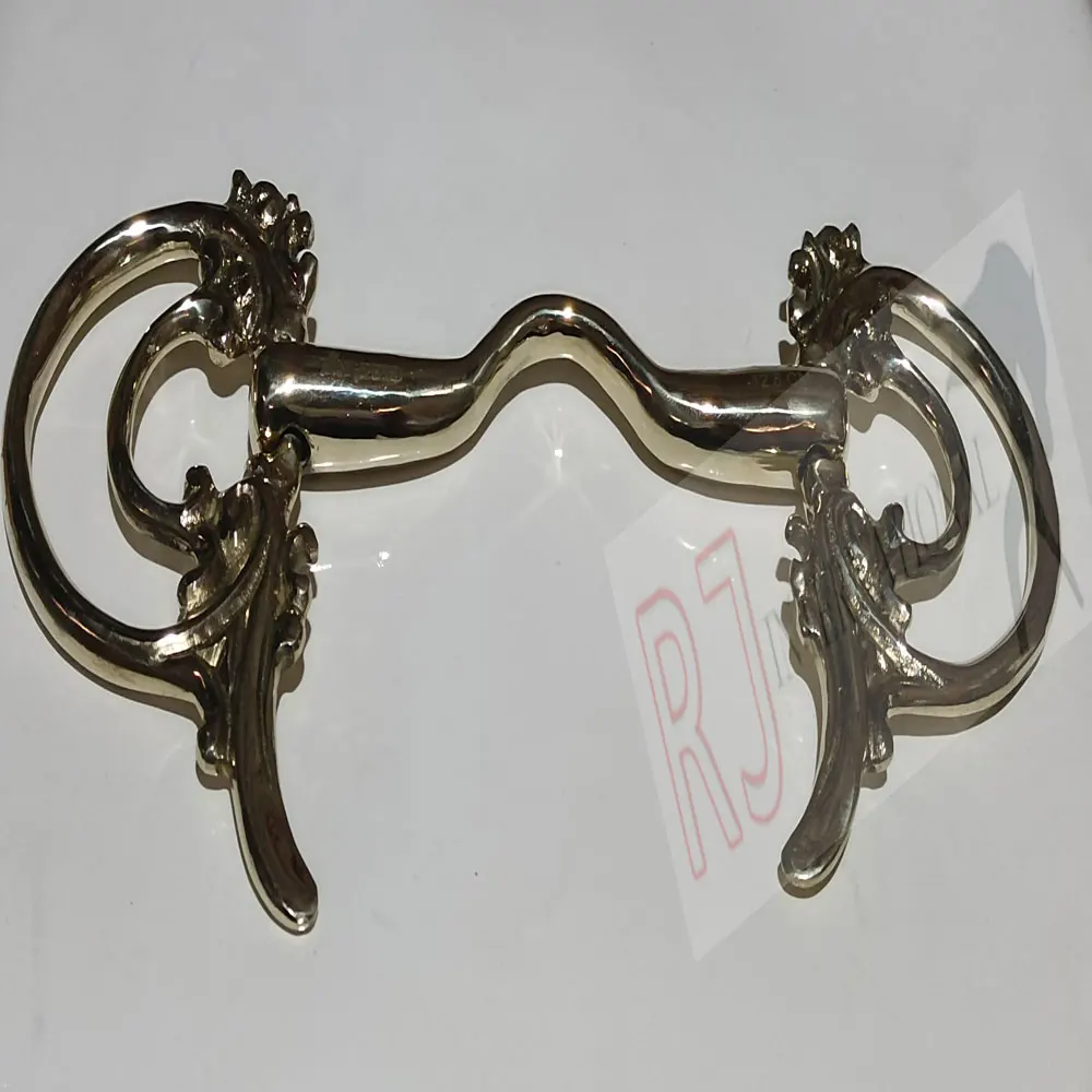 NEW  HORSE  BAROQUE  BITS GERMAN SILVER  NEW STYLISH HORSE BITS GERMAN SILVER