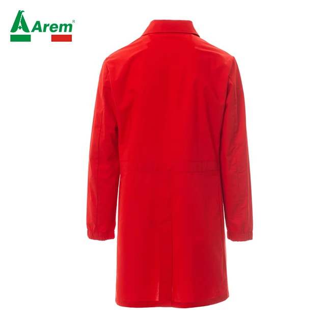 Only B2B transactions Work coat white custom logo worldwide sample Made in Italy superior quality Lab work company corporate