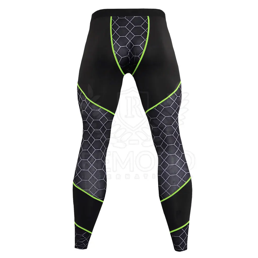 2021 Best Selling Men Gym Tights Compression Training Quick-dry Workout Gym Compression Pants