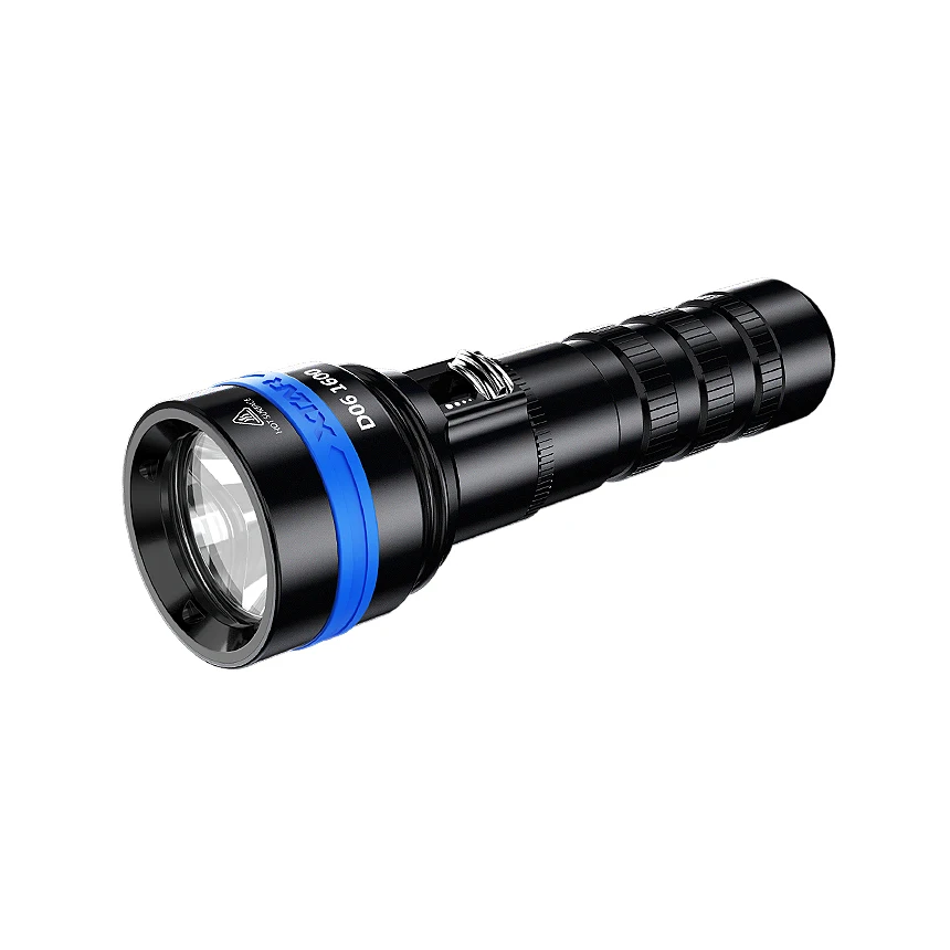Xtar D06 1600 Cr123a 16340 18650 питание дальность расстояние 430 м длинный выстрел луч светодиодный водонепроницаемый 100