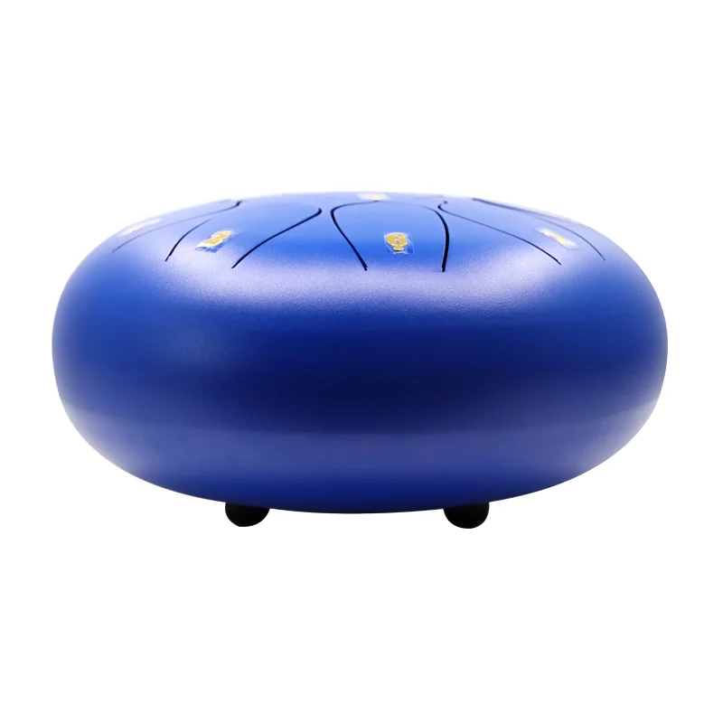 High Quality OEM Customized Drum 8 Inch 11 Notes Steel Tongue Drum Hand pan Drum Tank Drum Percussion Instrument For Music Show