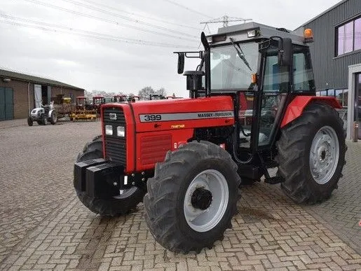 140HP massey Фергюсон фермерский трактор с фронтальным погрузчиком и экскаватором-погрузчиком