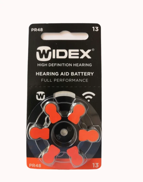 Widex hearing aid battery Size 13 mercury free