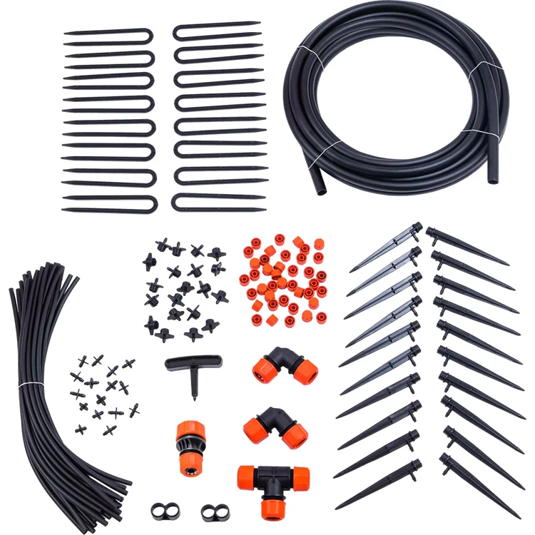 High quality micro-rain irrigation set for bushes and trees (for 20 or 40 plants), irrigation watering