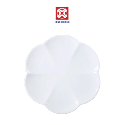OEM Wholesale High Quality Cherry blossom-shaped porcelain tableware for high quality hotels and restaurants