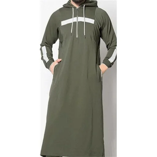 Wholesale Best Selling Islamic Clothing Men Thobes Muslim Arabic Jubba Thobe For Mens