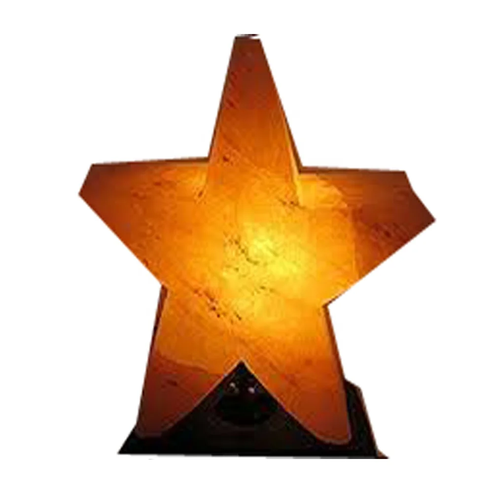 Add a Touch of Elegance to Your Space with a Star Shape Himalayan Salt Lamp- Sian Enterprises