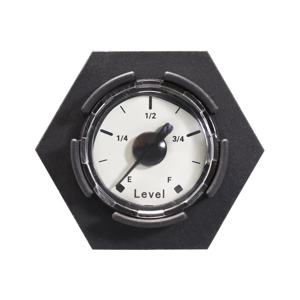 200mm White Face Generator Mechanical Fuel Tank Level Gauge for car