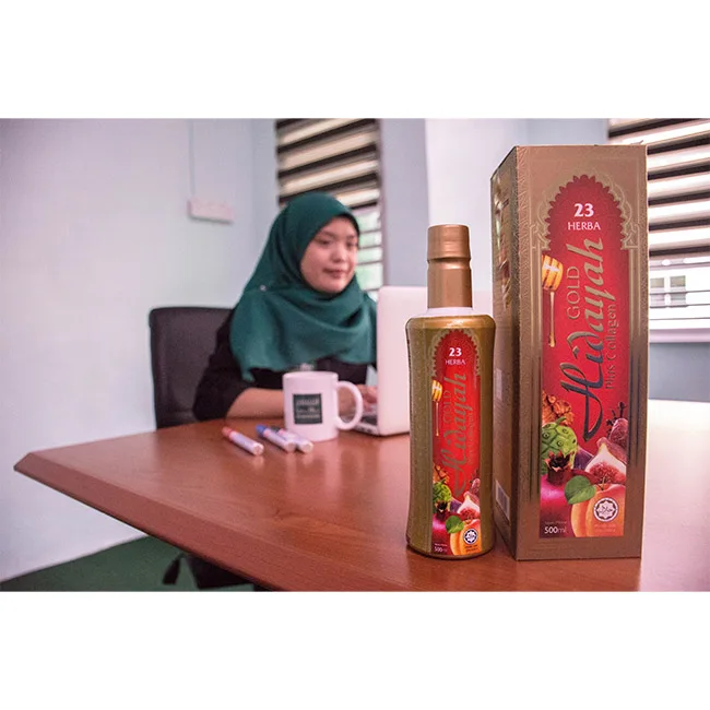Hidayah Gold Plus Collagen Drinks with Herbal Ingredients To Strengthen Immune System & Increase Level Of Physical Fitness