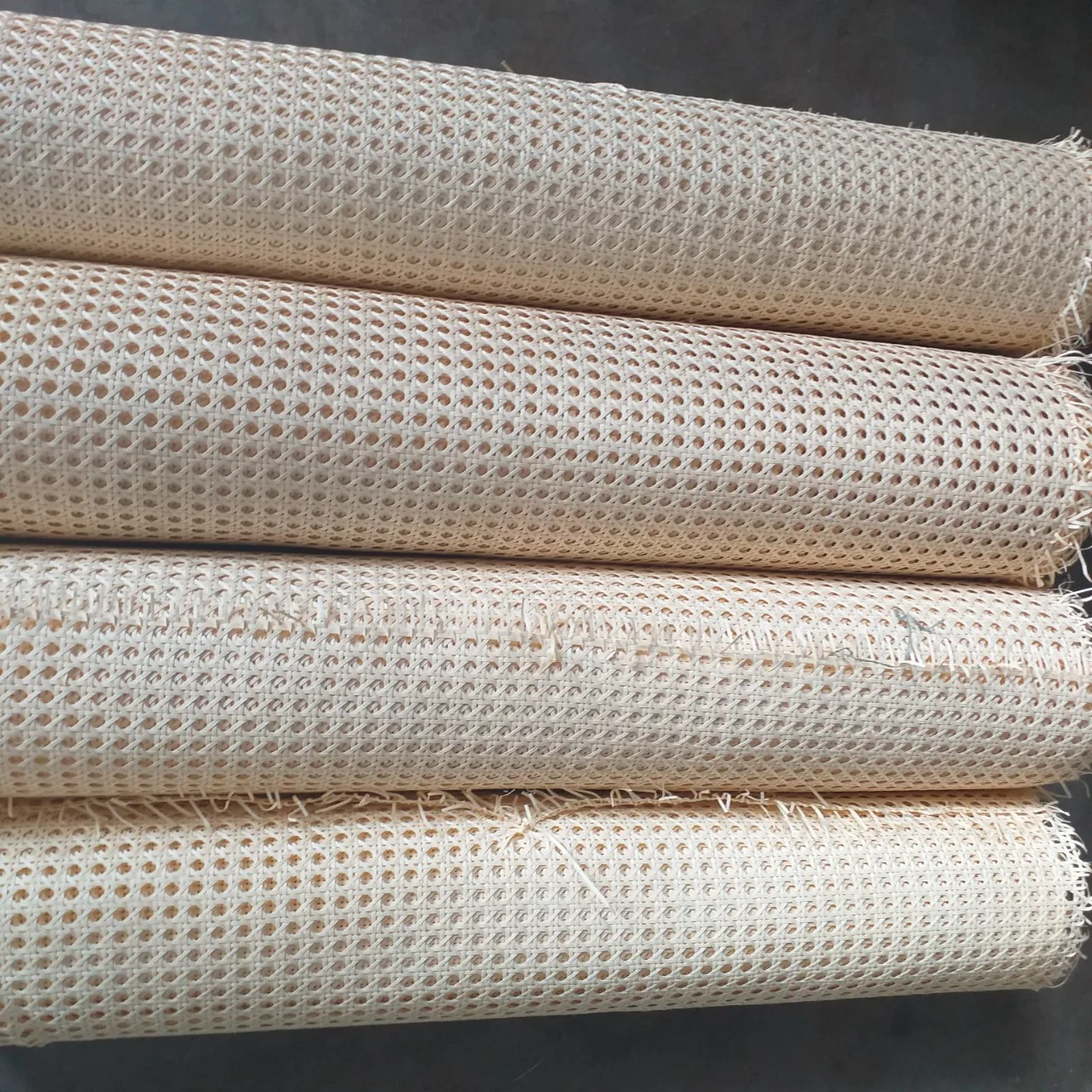 
Open Webbing Rattan Cane Roll Rattan Natural Cane Roll Webbing for Furniture Best Decor Room and Wall 