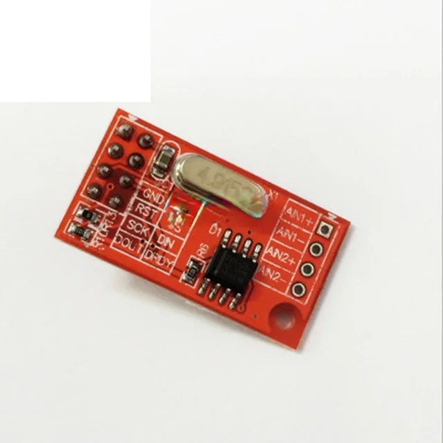 NYXDZ AD7705 dual 16-bit ADC data acquisition module input gain programmable SPI interface TM7705
