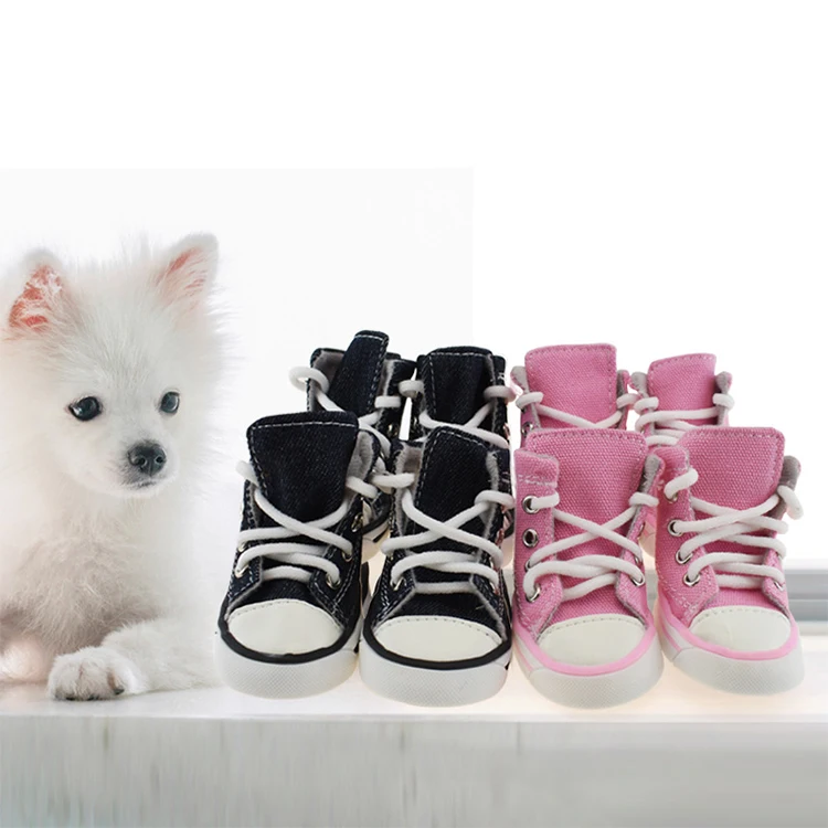 Роскошная Одежда нескользящая изящная большие ботинки из искусственной кожи дизайнерская Обувь для собак