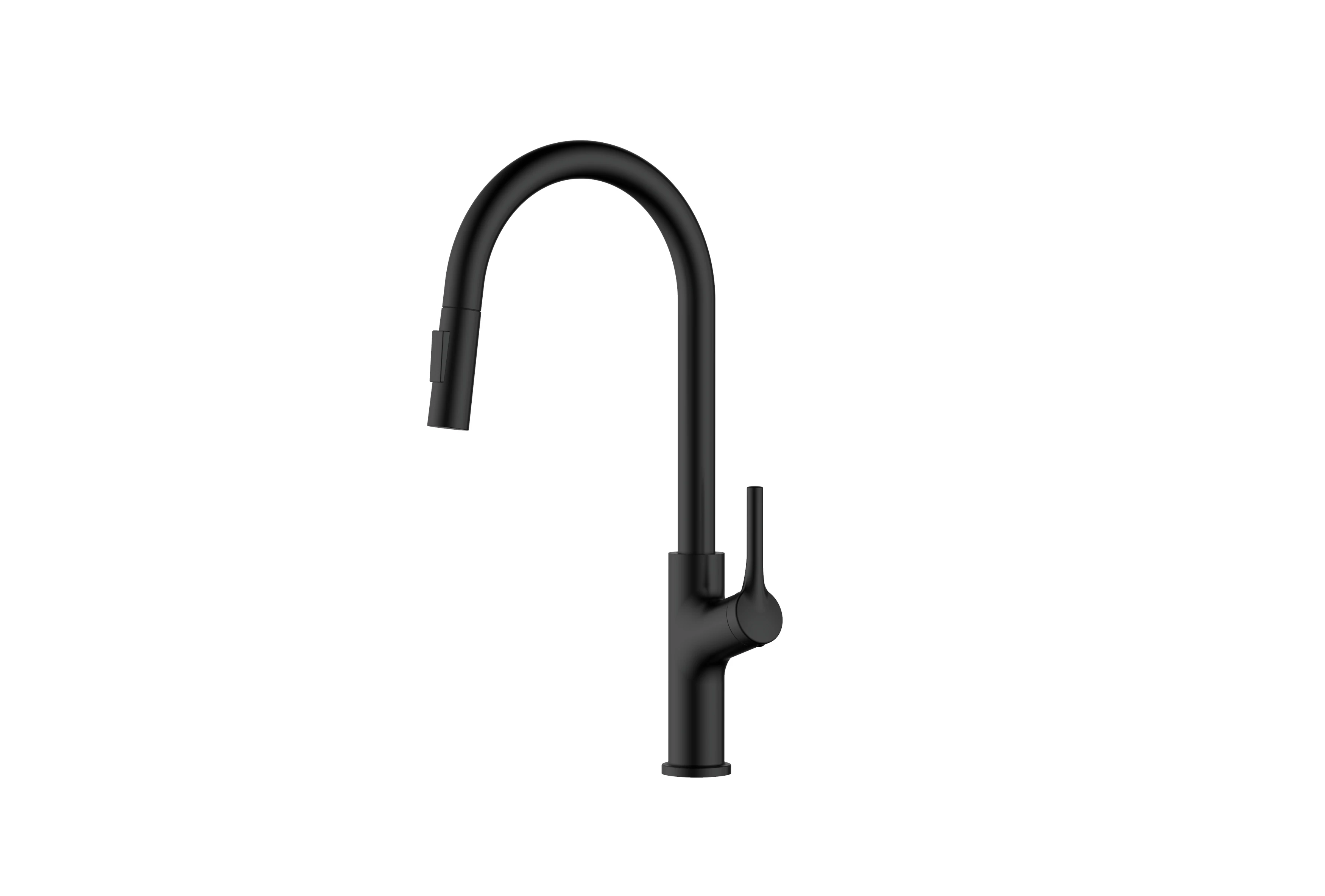 luxury brushed gold brass deck mounted pull out hot and cold water single handle single hole anti splash kitchen sink faucets