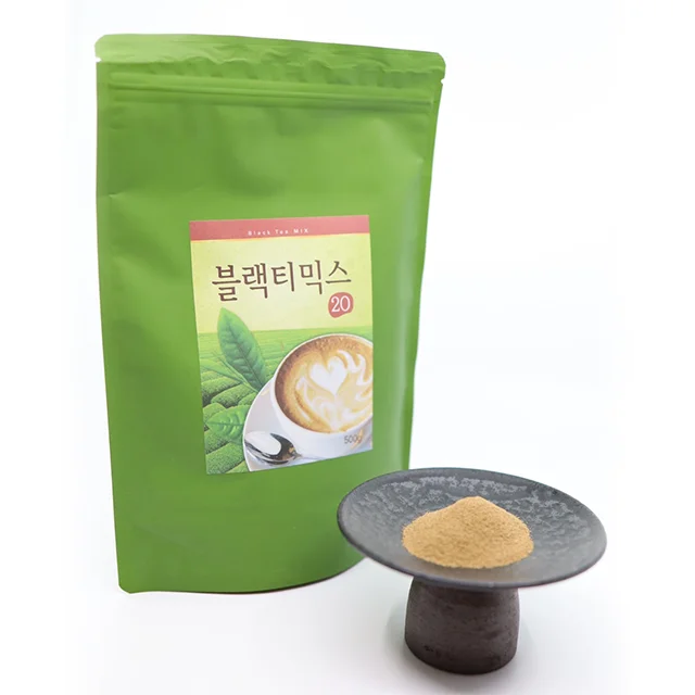 Korean Home cafe latte Black tea powder Mix Made in Korea