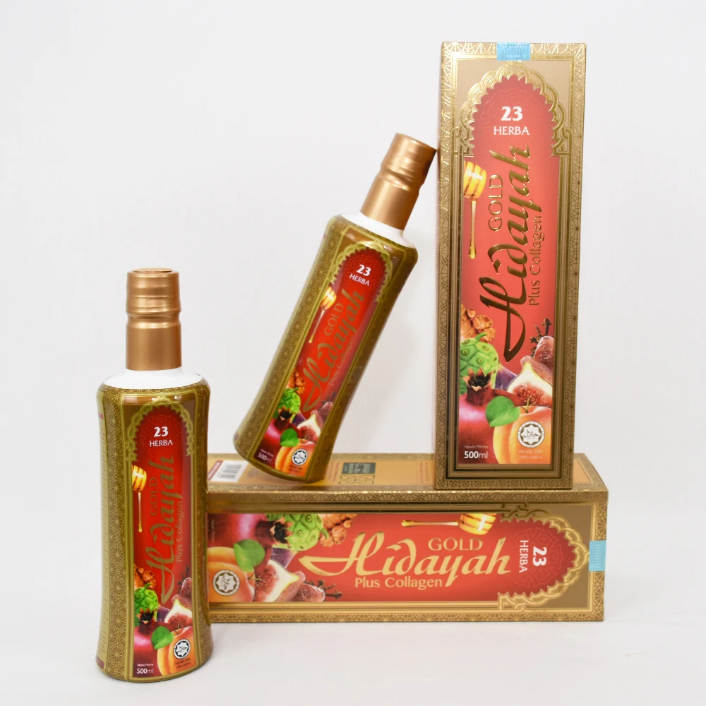 2021 New Product Gold Plus Herbs Collagen Drinks Help Asthma Person To Cure & Improve Asthma & Respiratory System