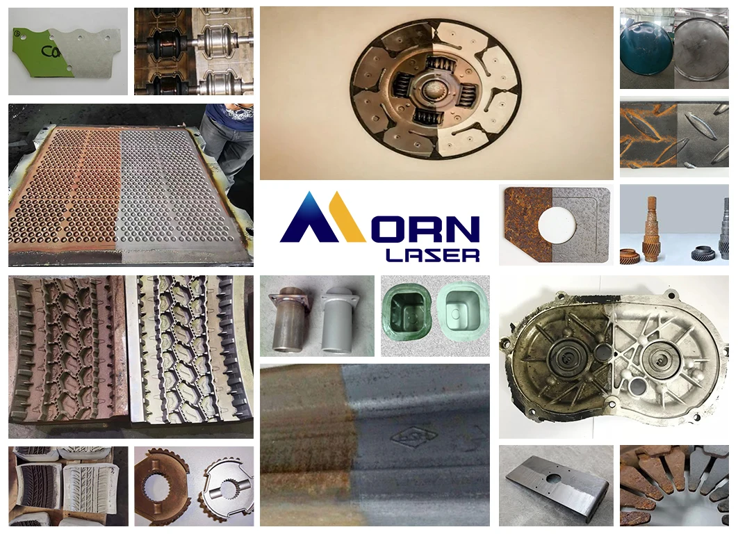 Morn fiber laser cleaning surface machine price / 1000w laser cleaning machine rust removal