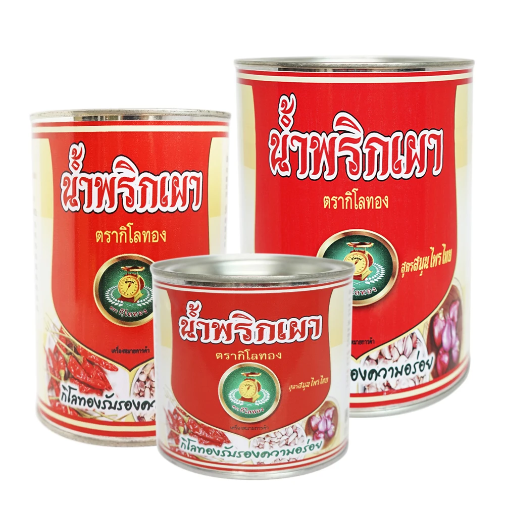 Great Quality Thai Chili Paste Tin - Spicy Red Chilli Paste from Tha0liand