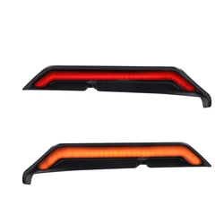For Jeep Wrangler Jl 2018 2020 Liberty Gladiator Left Square Rear Led Turn Signals Lamp Out Fender Side Marker Tail Lights Truck