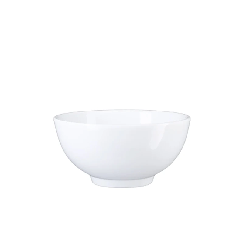 OEM White porcelain bowl set ,Porcelain rice bowls Durable porcelain white round rice bowl hot deal for high quality restaurants