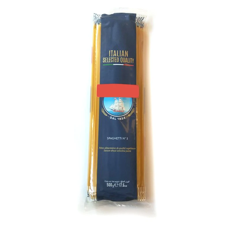 Premium Quality Italian Prime Selection Pasta 500 gr of Italian Spaghetti Pasta Finest Rank for Export