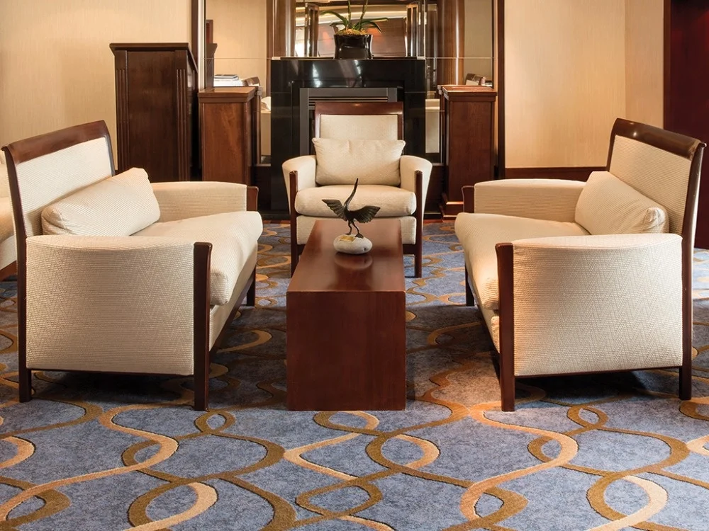 RTS IMO And CE Certificated Luxury Modern Style Fire Resistant Marine Cruise Carpet