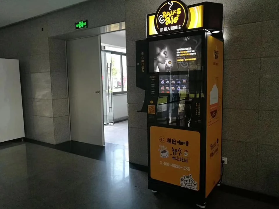 MACAS famous automatic instant coffee powder vending machine