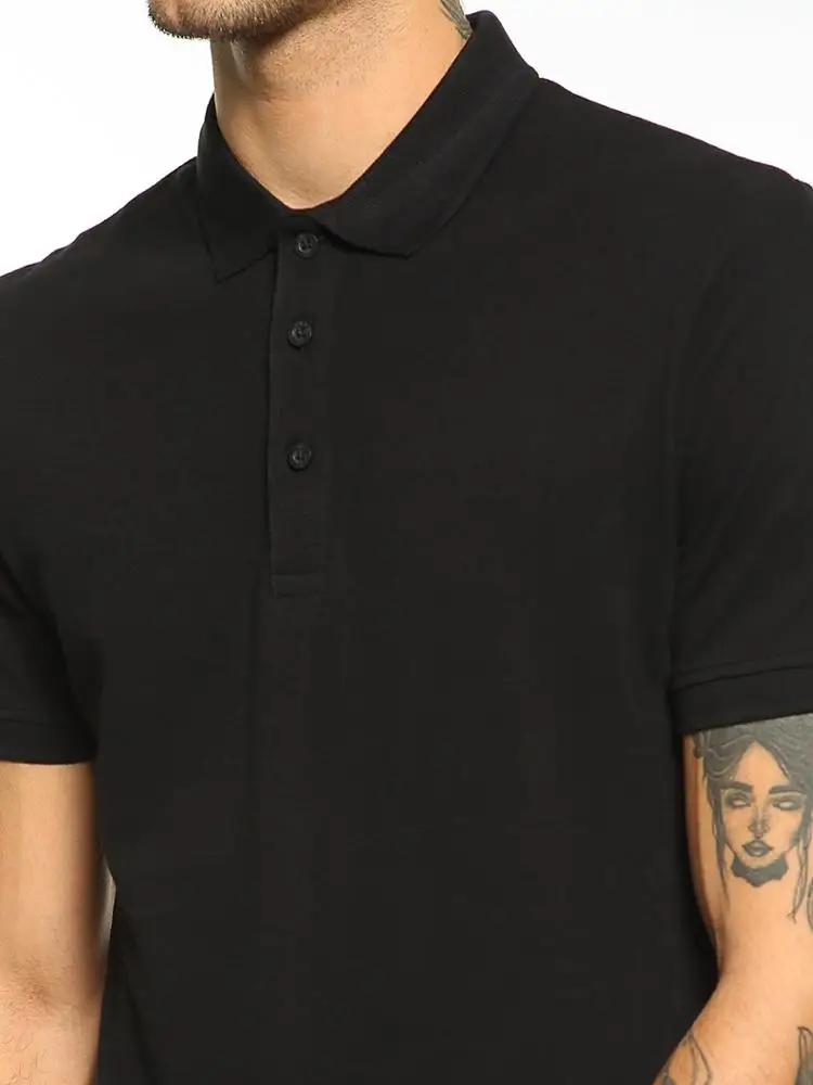 Custom High Quality Basic Short sleeve Pique organic cotton Polo T-shirt for men women unisex kids supplier manufacturer india