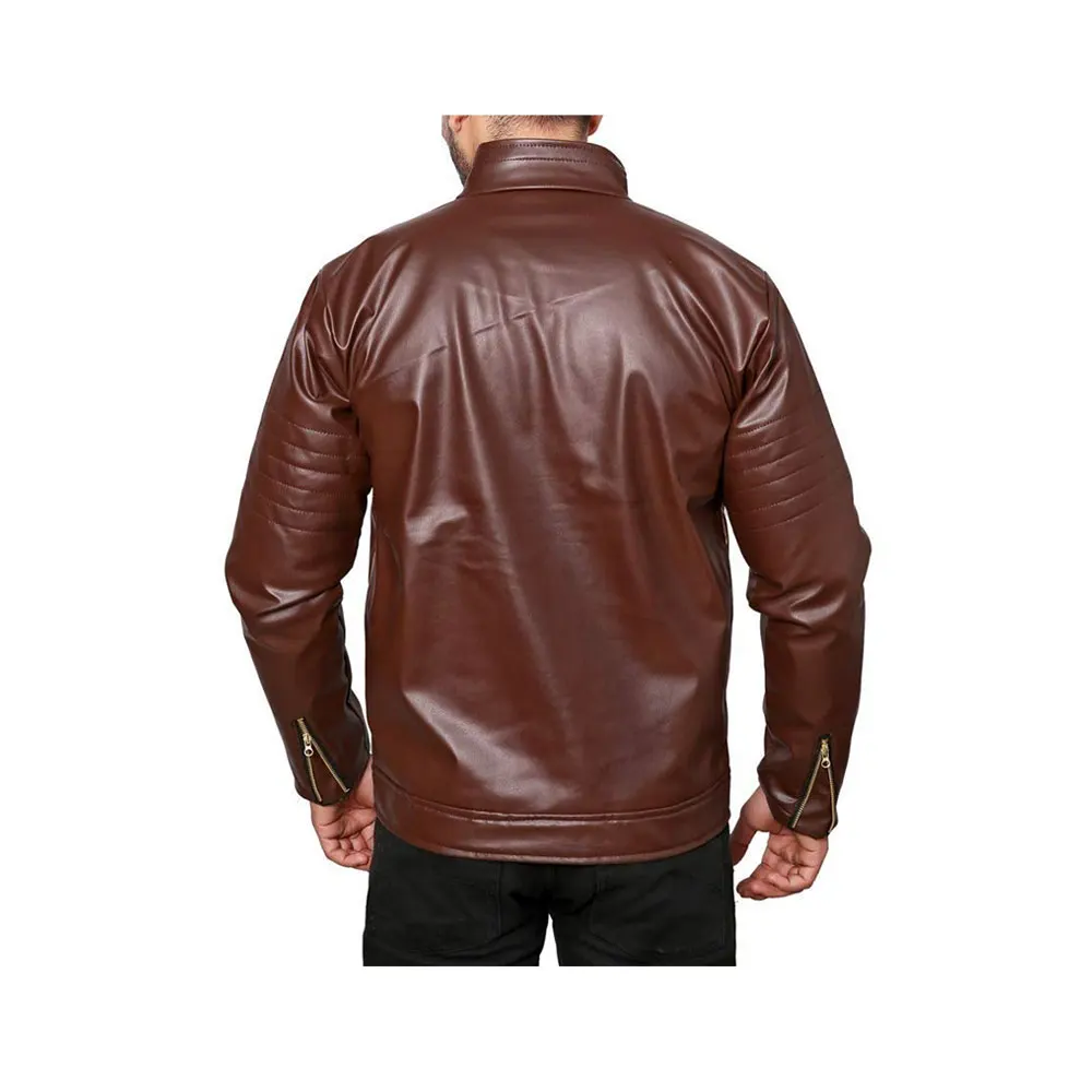 Leather jackets men Casual leather coat winter jacket man
