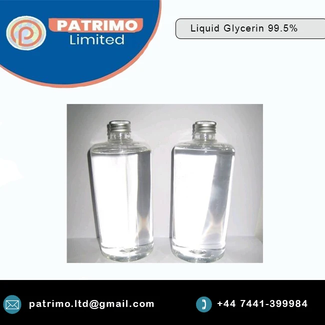 Huge inquiry On Top quality Organic Chemicals Colorless Transparent Liquid Glycerin 99.5% at Wholesale