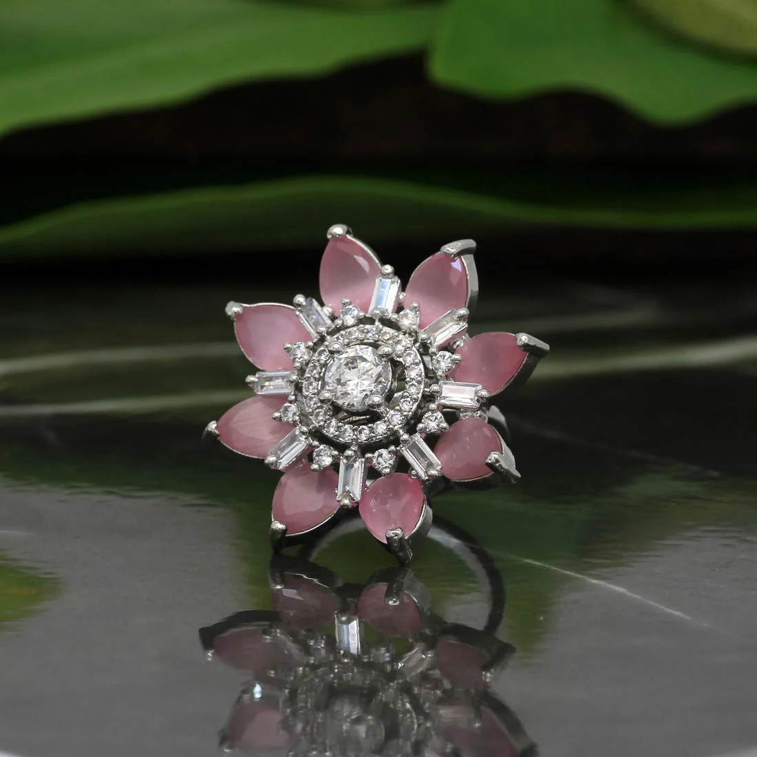 American Diamond Finger Ring