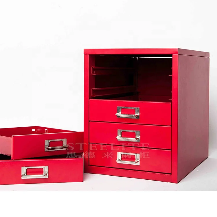 Steel furniture cabinet living room steel file storage unit desktop drawers cabinet