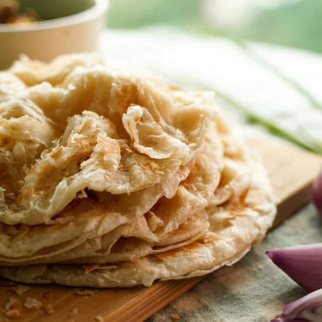 Безглютеновый замороженный/охлаждающий жаровня Paratha-оригинал 10 дюймов (500 г X 24 кв. М) из