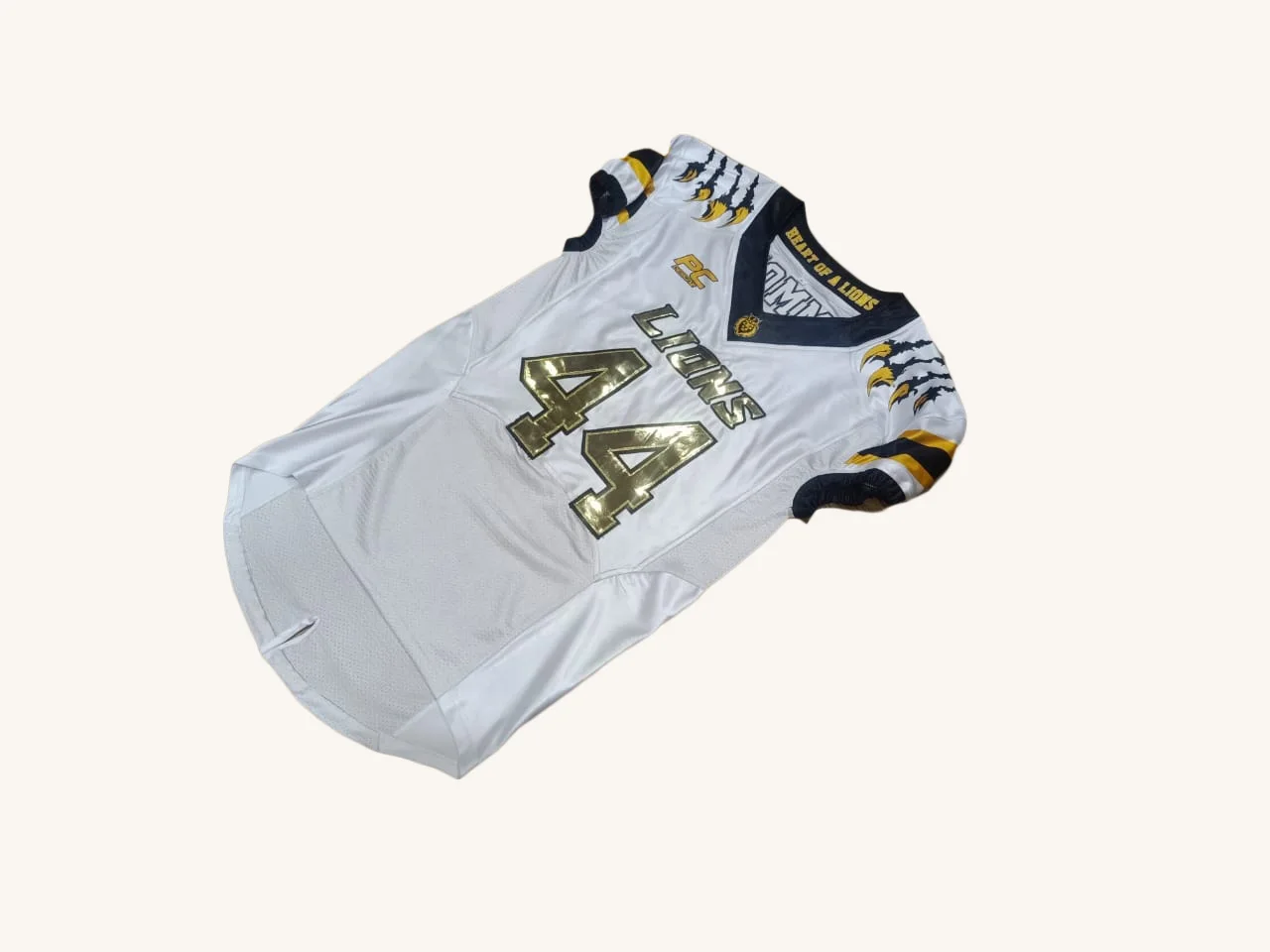 High Quality Men Custom Made Tackle Twill Embroidery Design Wholesale Price American Football Rugby Jersey Set
