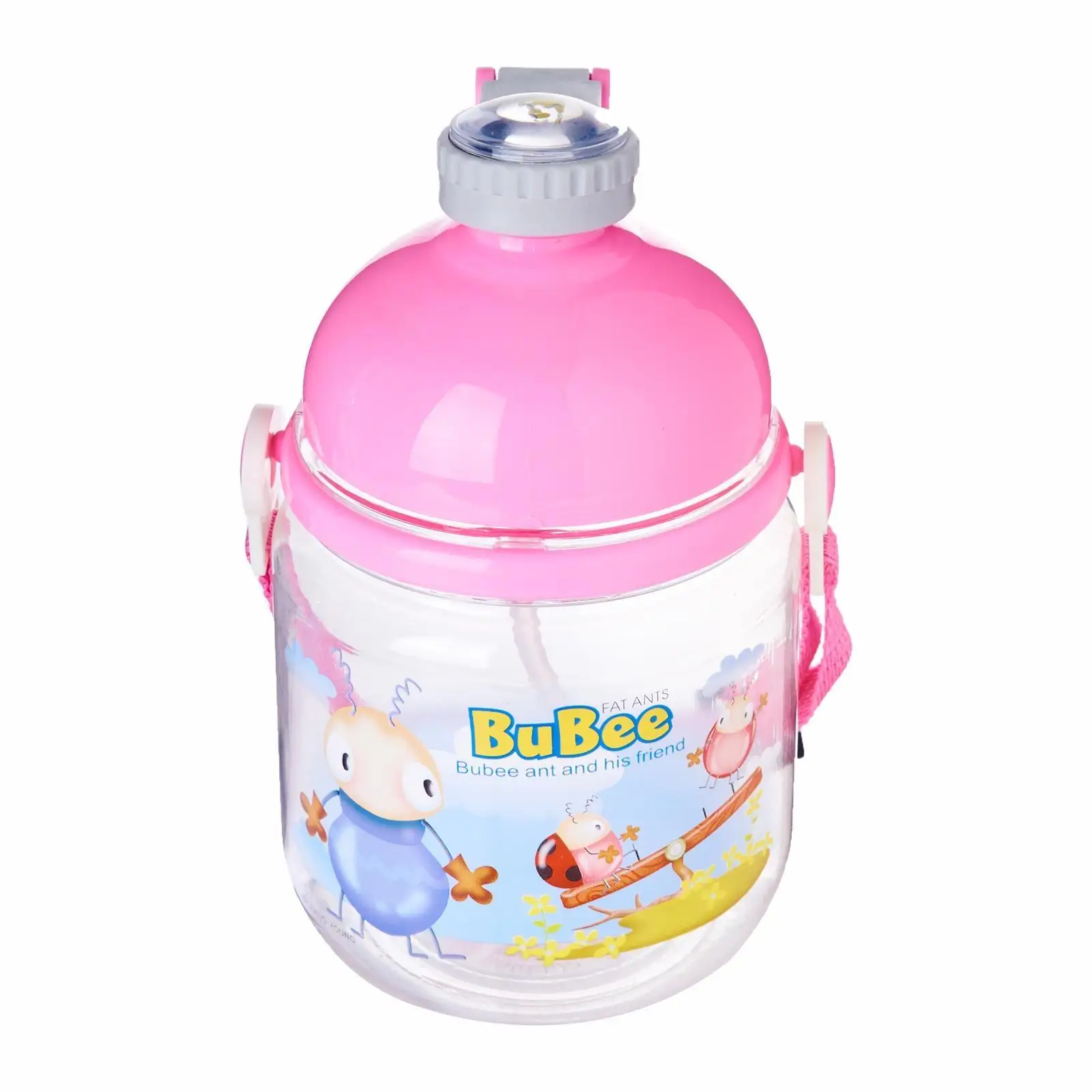 Straw Type Reusable Safety Standard Material Plastic PP and PC Children 700cc Water Bottle from Taiwan, China