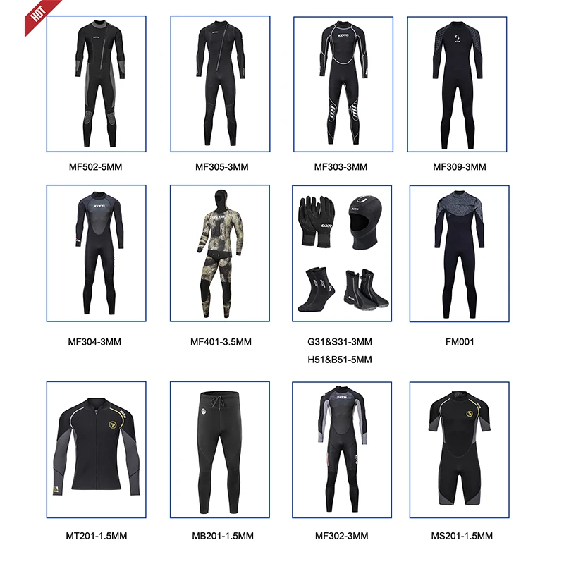 Advanced Technology 5Mm Diving Wetsuit Girl Neoprene Diving Kayaking 5Mm Hood Wetsuit Womens 5Mm Wesuit Sale