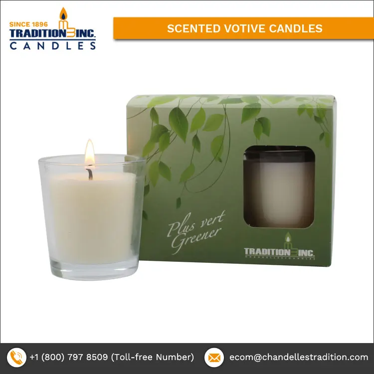 2021 оптовая продажа Votive свечи ароматические от канадского производителя