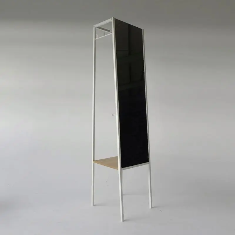 Bedroom Full Length Wood Dresser Big Floor Mirror Stand