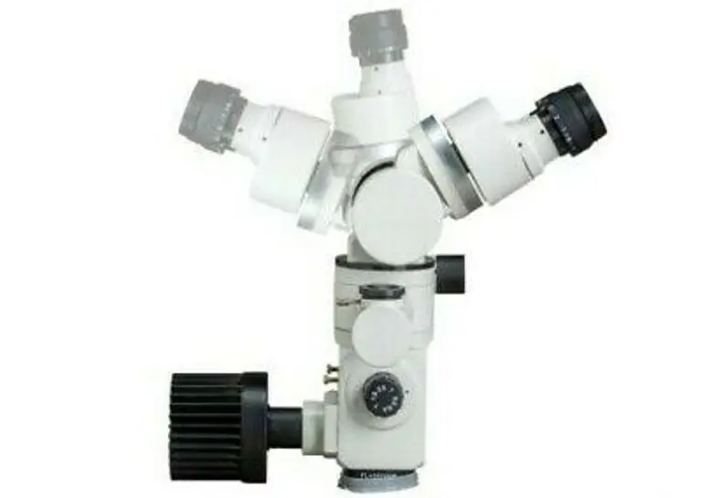 ENT хирургический операционный микроскоп бинокулярный прямой головки